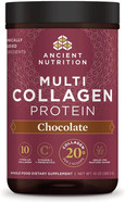 Ancient Nutrition Chocolate Multi Collagen Protein, 10 Oz24 Servings (Pack Of 1)