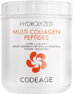 Codeage Multi Collagen Protein Powder Peptides, 2-Month Supply, Hydrolyzed, Type I, II, III, V, X Grass Fed All in One Super Bone Broth Collagen Supplement, Non-GMO, 20 Ounces