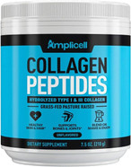 Collagen Peptides - 210g Hydrolyzed Collagen - Type 1 & Type 3 Multi Collagen Protein Powder - Grass Fed Collagen Powder - Collagen Keto Protein Powder - Pure & Unflavored Collagen Hydrolysate7.5 Ounce (Pack of 1)