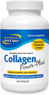 North American Herb & Spice Collagen Power-Plus - 90 Capsules - Collagen Supplement - Joint & Muscle Support, Healthy Hair, Skin & Nails - Bromelain, Papain, Vitamin C - Non-Gmo - 30 Servings