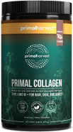 Primal Harvest Collagen Powder for Women or Men Primal Collagen Peptides Powder Type I & III, 10 Oz Collagen Protein Powder for Hair, Skin, Nails (Chocolate, Single)Single