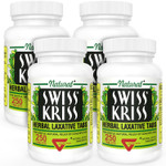 Swiss Kriss Herbal Laxative Tablets, Gentle & Natural Laxatives For Constipation Relief For Adults & Children Over Age 6, Works In 6-12 Hours, Senna Laxative (Pack Of 4-1000 Tablets Total) Swiss Kriss Herbal Laxative Tablets, Gentle & Natural Laxatives For Constipation Relief For Adults & Children Over Age 6, Works In 6-12 Hours, Senna Laxative (Pack Of 4-1000 Tablets Total)