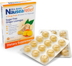 Sea-Band Ginger Lozenges, Drug And Sugar Free, For Motion Sickness And Nausea Relief
