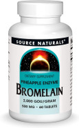 Source Naturals Bromelain 2000 Tablet, 60 Count
