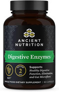 Ancient Nutrition Digestive Enzymes, Supports Gut Health, Promotes Healthy Digestive Function, 90 Ct