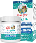Maryruth'S 3-In-1 Gas & Bloat Probiotics | Probiotics For Digestive Health & Gut Health | Probiotics For Women & Men | 60 Billion Cfu | Allergen Free | 0.5 Oz Maryruth'S 3-In-1 Gas & Bloat Probiotics | Probiotics For Digestive Health & Gut Health | Probiotics For Women & Men | 60 Billion Cfu | Allergen Free | 0.5 Oz