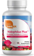 Zahler Kidophilus, Kids Probiotic, Great Tasting Probiotics For Kids, Certified Kosher (90 Count) Zahler Kidophilus, Kids Probiotic, Great Tasting Probiotics For Kids, Certified Kosher (90 Count)
