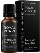 Mystic Moments | Purple - Highly Concentrated Soap Dye 10ml | Perfect for Soap Making, Creams and Lotions Mystic Moments | Purple - Highly Concentrated Soap Dye 10ml | Perfect for Soap Making, Creams and Lotions