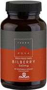 Terranova Bilberry 360Mg - 50 Vegicaps
