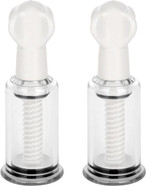 Tiaobug 2Pcs Nipple Suction Cupping Toy Used For Breast Pump And Nipple Correction For Woman