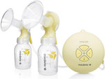 Medela Swing Maxi Electric Breast Pump, Portable & Battery Operated Double Silicone Pump