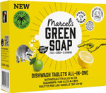 Marcel'S Green Soap - Dishwash Tablets - Grapefruit & Lime - 97% Biodegradable - Natural Ingredients - 1X24 Pc Marcel'S Green Soap - Dishwash Tablets - Grapefruit & Lime - 97% Biodegradable - Natural Ingredients - 1X24 Pc