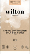 Wilton London Cedarwood Fabric Conditioner Refills - 160 Washes - Plant-based & Biodegradable Softner - 100% Recyclable - Less Plastic - Essential Oils - Made in UK - 4L Wilton London Cedarwood Fabric Conditioner Refills - 160 Washes - Plant-based & Biodegradable Softner - 100% Recyclable - Less Plastic - Essential Oils - Made in UK - 4L