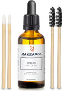 Naissance Organic Castor Oil (No. 217) 50 ml - for Eyelashes, Eyebrows, Hair Growth