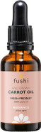 Fushi Carrot Oil 30ml Fresh-Pressed Rich in Beta Carotene Best for Sun Damage Skin, Parched Skin & Fine Lines, Vitamins A, B, C, D and E and essential fatty acids Manufactured in the UK