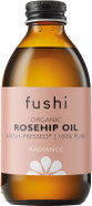 Fushi Organic Rosehip Seed Oil 100 ml | min Vitamin E 18.3 mcg/g | Fresh-Pressed | Best for Scars, Fine Lines & Stretch Marks | Ethical & Vegan Society Approved | Manufactured in the UK