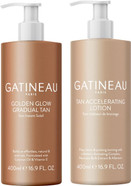 Gatineau - Total Body Glow Collection Skincare Gift Set, with Tan Accelerating Lotion (400ml) & Golden Glow Gradual Tan (400ml) Gatineau - Total Body Glow Collection Skincare Gift Set, with Tan Accelerating Lotion (400ml) & Golden Glow Gradual Tan (400ml)