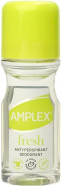 TWO PACKS of Amplex Fresh Anti-Perspirant Deodorant Roll On 50ml