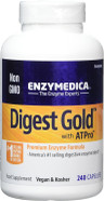 Enzymedica - Digest Gold (240 Capsules) | Digestive Enzyme Supplement | Digestive Enzyme Blend With Atpro For Maximum Support, Nutrient Supplement, Gut Health Supplement, Vegan, Dairy Free Enzymedica - Digest Gold (240 Capsules) | Digestive Enzyme Supplement | Digestive Enzyme Blend With Atpro For Maximum Support, Nutrient Supplement, Gut Health Supplement, Vegan, Dairy Free