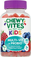 Chewy Vites Kids | Multi-Vit & Probio 60 Gummy Vitamins | 11 Essential Nutrients| 1 Billion Cultures |2 Months Supply | Real Fruit Juice | Vegan | 3 Year+

Size: 60 Count (Pack Of 1)