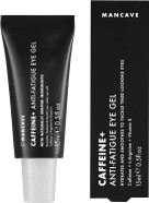 ManCave Caffeine & Vitamin E Anti-Fatigue Eye Gel 15ml, Target dark circles and fight against fine lines, Natural Formulation, Vegan Friendly, Rejuvenates Tired Eyes, Made in England