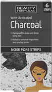 BEAUTY FORMULAS CHARCOAL NOSE PORE STRIPS