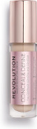 Makeup Revolution Conceal & Define Concealer, Lightweight, Longlasting, Full Coverage Face Makeup, C4, 4g
COLOR: C4