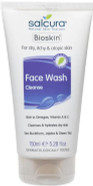 Salcura Natural Skin Therapy, Bioskin Face Wash, Natural Wash Cleansing All Impurities From Dry, Itchy & Sensitive Skin, Leaves The Skin Feeling Soft, Smooth & Nourished 150ml
