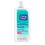 Clean & Clear Morning Burst Oil-Free Hydrating Facial Cleanser with Cucumber & Green Mango Extract, Gentle Daily Face Wash for All Skin Types, 8 fl. oz