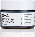 Q+A Activated Charcoal Mask. A detoxifying Charcoal cosmetic mask to cleanse and purify skin. 50g/1.8oz Q+A Activated Charcoal Mask. A detoxifying Charcoal cosmetic mask to cleanse and purify skin. 50g/1.8oz