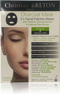Age Priority by Christian BRETON Charcoal Facial Patches Masks x 3