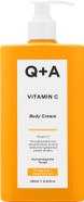 Q+A Vitamin C Body Cream, For Hydrating Body Care With Ingredients That Promote Moisturisation By Mirroring The Makeup Of Your Skin, Brighten Skin, Even Out Skin Tone, And Boost Collagen, 250Ml Q+A Vitamin C Body Cream, For Hydrating Body Care With Ingredients That Promote Moisturisation By Mirroring The Makeup Of Your Skin, Brighten Skin, Even Out Skin Tone, And Boost Collagen, 250Ml