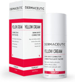 DERMACEUTIC Yellow Cream - Skin Tone Brightener - Lightening face cream for uneven skin tone - Pigmentation cream - Contains Kojic acid, Arbutin, Licorice, Glycolic acid and Salicylic acid - 15ml DERMACEUTIC Yellow Cream - Skin Tone Brightener - Lightening face cream for uneven skin tone - Pigmentation cream - Contains Kojic acid, Arbutin, Licorice, Glycolic acid and Salicylic acid - 15ml