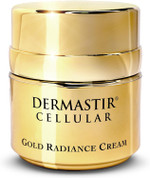 Dermastir Cellular Gold Radiance Cream with gold particles give a silky, radiant finish, skin is visibly moisturized and glowing - 50ml