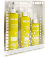 Abril Et Nature - Gold Lifting Line Gift Pack - For Curly Hair - Contains Shampoo, Moisturising Mask And Hair Serum - Hair Treatment With Stem Cells - Powerful Anti Frizz