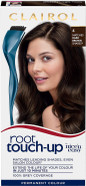 Clairol Root Touch-Up Permanent Hair Dye, 4 Dark Brown