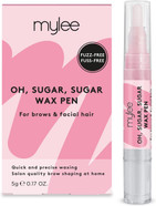 MYLEE Oh, Sugar, Sugar Wax Pen + 20x Waxing Strips - Professional No-heat Sugar Formula Waxing, Precision Wax Wand, Ideal for Removing Unwanted Hair on Body, Face, & Bikini Line, Vegan & Cruelty-Free