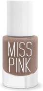 Miss Pink High Gloss Nail Polish Lacquer - High Coverage, Long Lasting, Shiny - No. 62 Ginger - 10Ml Miss Pink High Gloss Nail Polish Lacquer - High Coverage, Long Lasting, Shiny - No. 62 Ginger - 10Ml