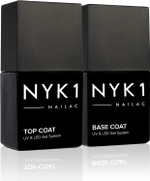 NYK1 Gel Base And Top Coat Gel Nail Polish (10ml x 2) Professional Nailac Gel Top Coat And Base Coat Set - UV and LED Shellac Compatible Top And Base Coat Gel Polish Top Coat And Base Coat Gel UV
COLOR: NYK1 Gel Top Coat and Base Coat (Value Pack)