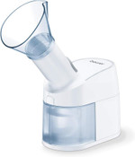 Beurer SI40 Steam Inhaler | Soothing steam Treatment for The Upper Airways | Nebulisation of Saline Solutions and Essential Oils | Inhalation Therapy for Effective Relief from coughs and Congestion