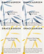 Grace & Green - Bamboo Mixed Sanitary Pads - With Wings - 100% Organic, Biodegradable Bamboo - Individually Wrapped - Free From Plastic - 36X Pads
Size: 36 Count (Pack Of 1) Grace & Green - Bamboo Mixed Sanitary Pads - With Wings - 100% Organic, Biodegradable Bamboo - Individually Wrapped - Free From Plastic - 36X Pads
Size: 36 Count (Pack Of 1)