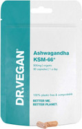 DR.VEGAN Daily Ashwagandha KSM-66 | 500mg | Ashwagandha Root | 30 Capsules | One-A-Day