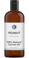 Mystic Moments | Peanut Carrier Oil 500ml - Pure & Natural Oil Perfect For Hair, Face, Nails, Aromatherapy, Massage and Oil Dilution Vegan GMO Free