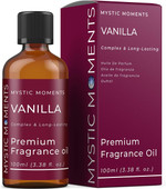 Mystic Moments | Vanilla Fragrance Oil - 100Ml - Perfect For Soaps, Candles, Bath Bombs, Oil Burners, Diffusers And Skin & Hair Care Items
Size: 100Ml Mystic Moments | Vanilla Fragrance Oil - 100Ml - Perfect For Soaps, Candles, Bath Bombs, Oil Burners, Diffusers And Skin & Hair Care Items
Size: 100Ml