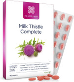 Healthspan Milk Thistle Complete (90 Tablets) | 50mg Milk Thistle Extract | with B Vitamins, Calcium & Choline to Support Your Digestive Health & Liver Function | Vegan Friendly Healthspan Milk Thistle Complete (90 Tablets) | 50mg Milk Thistle Extract | with B Vitamins, Calcium & Choline to Support Your Digestive Health & Liver Function | Vegan Friendly