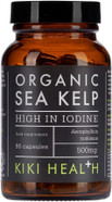 Kiki Health Organic Sea Kelp - 90 Capsules, 500Mg | High In Iodine | 100% Plant-Based | No Fillers