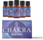 Mystix London | Chakra Essential Oil Blend Gift Pack 5X10Ml | Crown Third Eye, Heart, Root, Sacral Solar Plexus, Throat Chakra | Perfect As A Gift Mystix London | Chakra Essential Oil Blend Gift Pack 5X10Ml | Crown Third Eye, Heart, Root, Sacral Solar Plexus, Throat Chakra | Perfect As A Gift