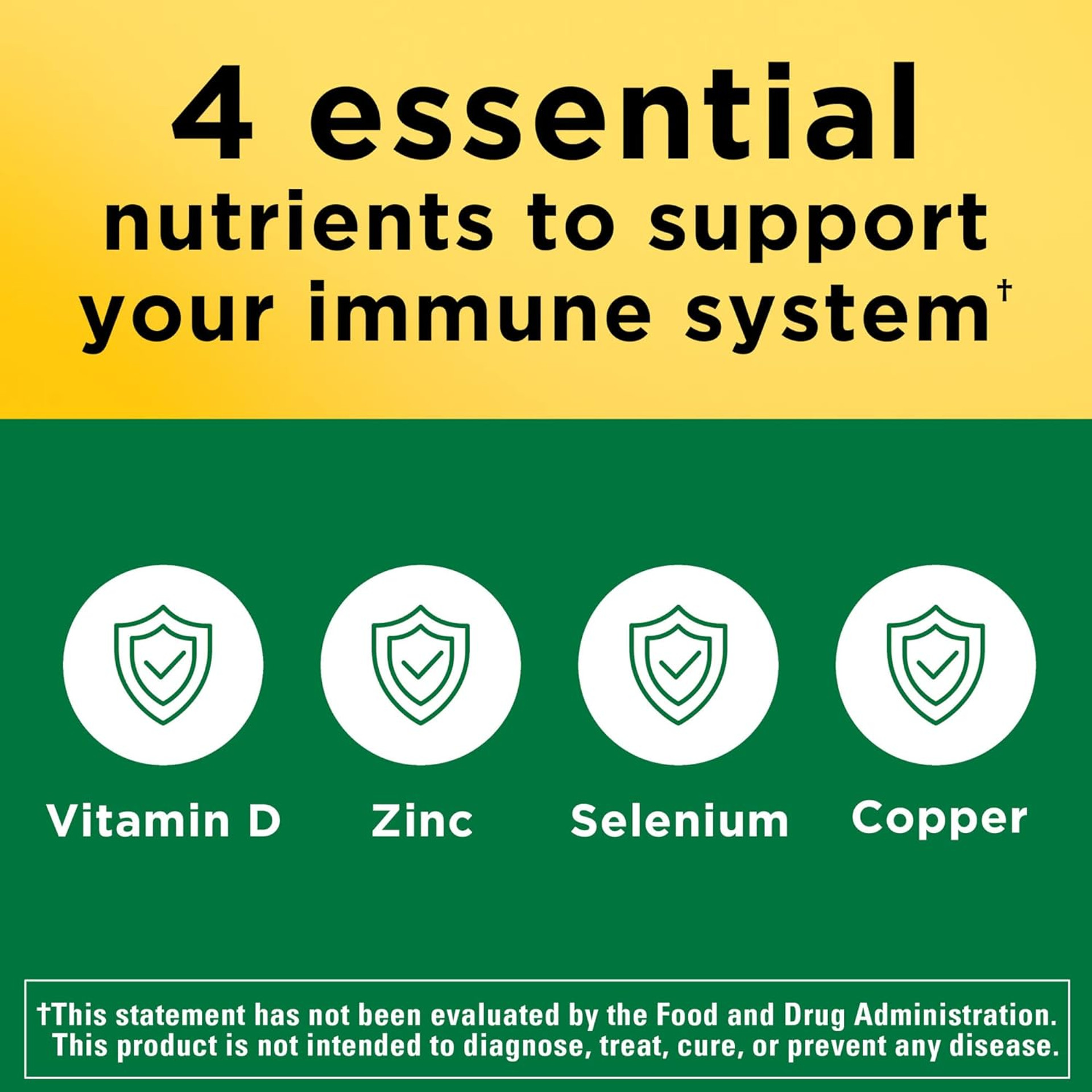 Nature Made Super Vitamin D Immune Complex, Vitamin D3, Selenium