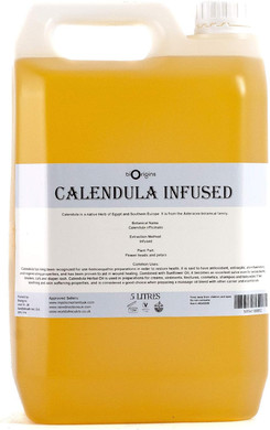 Mystic Moments Calendula Infused Oil - 5 Litres - Calendula Officinalis