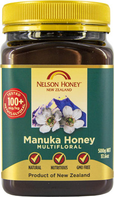 Nelson Honey UK Classic 100+mg Manuka Honey 500 g